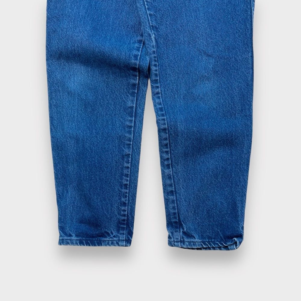 Vtg 80 Bonjour Slim High Waist Blue Jeans, Mom Full Hips Tapered Leg, Talon 26 - Picture 7 of 7